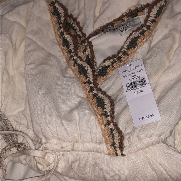 Crochet wrap front romper - Picture 3 of 4